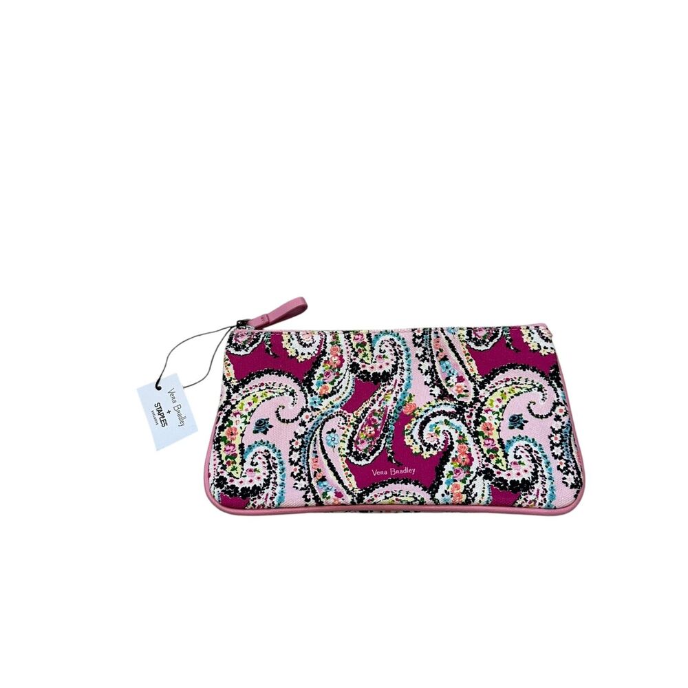Vera Bradley x Staples Exclusive Paisley Print Pouch